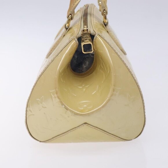 LOUIS VUITTON Vernis Sherwood PM Hand Bag Broncorail M91491 LV Auth 134504 - Picture 5 of 16